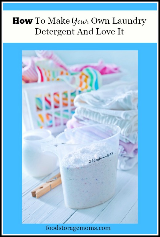 How To Make Your Own Laundry Detergent And Love It