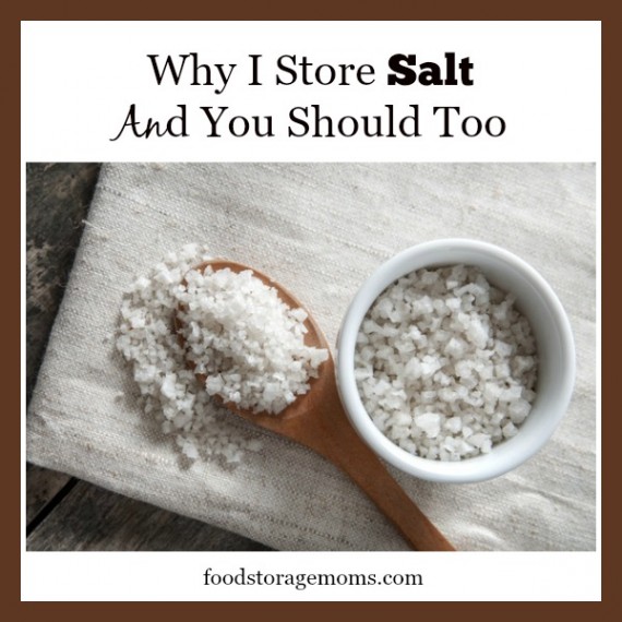 Why I Store Salt And You Should TooSodium NumbersFood