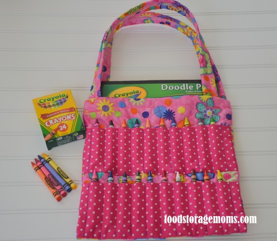 Children's Crayon Bag For 72 Hour Kits Free Pattern