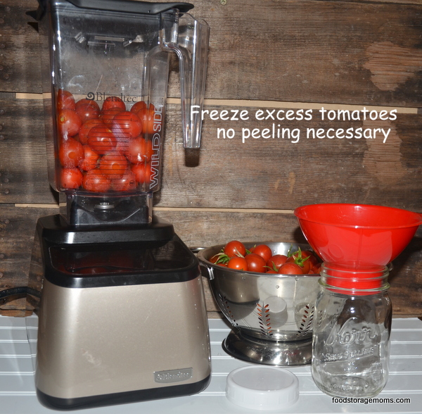 One Easy Way To Store Tomatoes Without Having To Peel Them