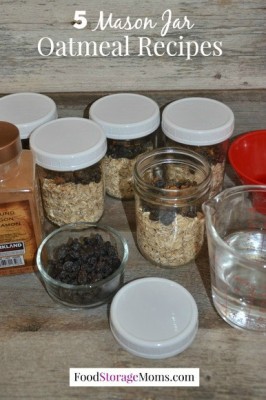 5 Mason Jar Oatmeal Recipes