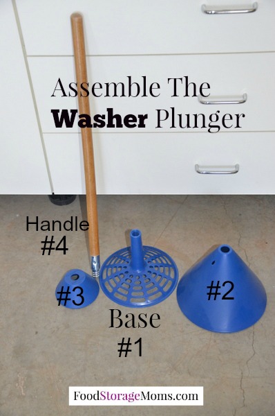 Assemble The Washer Plunger