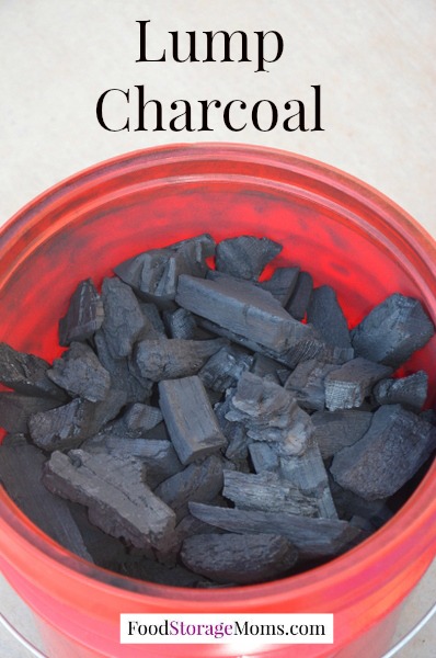 Charcoal-My Favorite Way To Store It by FoodStorageMoms.com