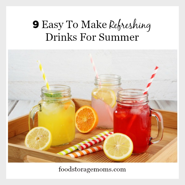 9 Easy To Make Refreshing Drinks For Summer