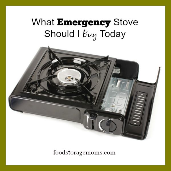 What Emergency Stove Should I Buy Today