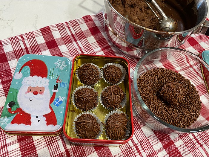 Chocolate Truffles In Tins