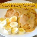 chunky monkey pancakes