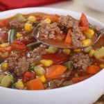 Slow Cooker Vegetable Beef Soup