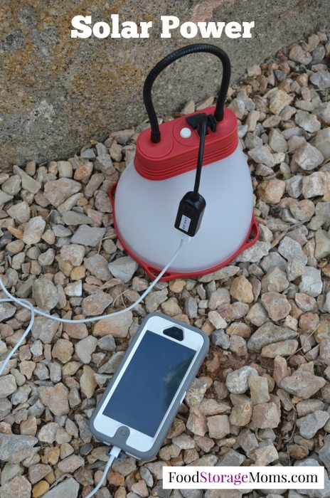 How To Power Your Cell Phone With Solar | by FoodStorageMoms.com