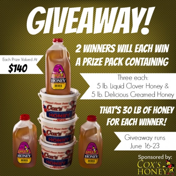 Cox's Idaho Honey Giveaway