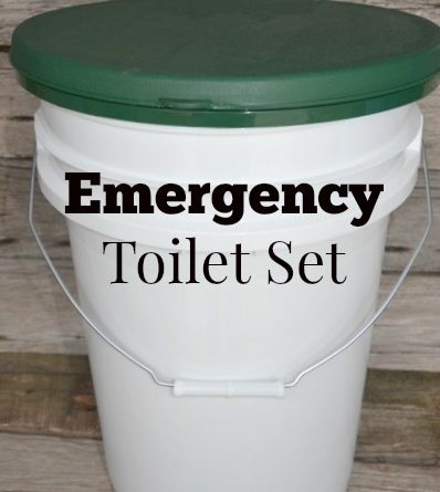 You May Need An Emergency Toilet Set | via www.foodstoragemoms.com