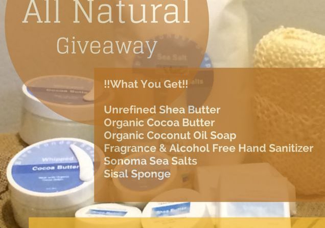 All Natural Spa Products Giveaway Nov.8th-14th, 2014 by FoodStorageMoms