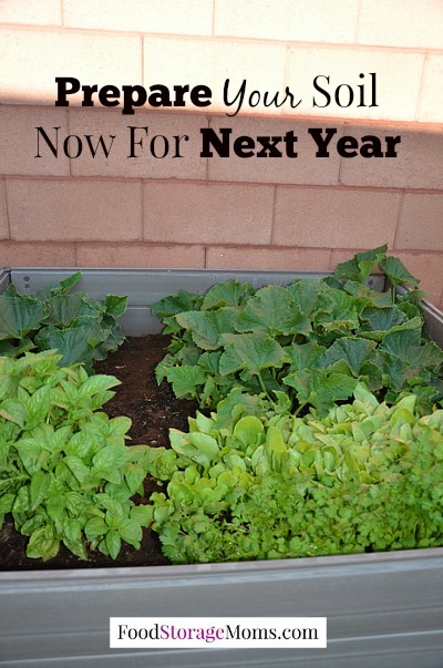 How To Prepare Your Garden so you are ready for planting next Winter or Spring by FoodStorageMoms.com