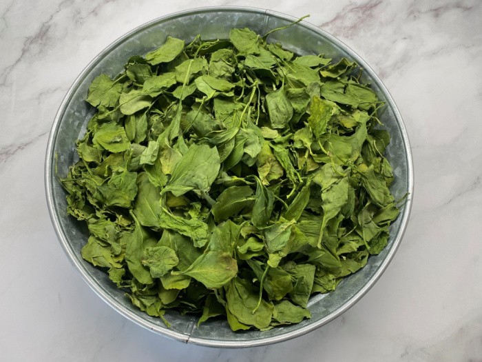 Dehydrate Spinach and Make Spinach Powder