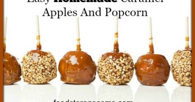 Easy Homemade Caramel Apples And Caramel Popcorn | by FoodStorageMoms.com