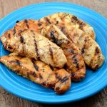 barbecued chicken