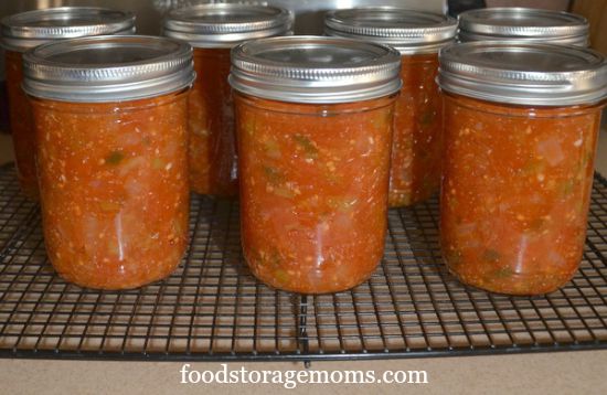 How To Make Salsa That Is Safe To Can | by FoodStorageMoms.com