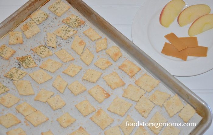 How To Make Crackers In One Hour by FoodStorageMoms.com