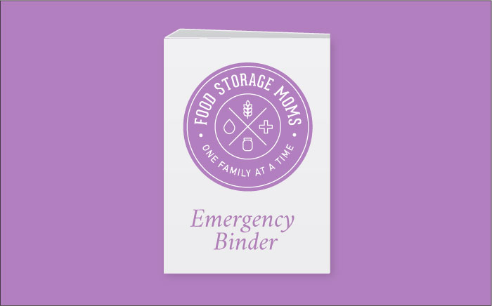 How To Compile My FREE Emergency Binder Download by FoodStorageMoms