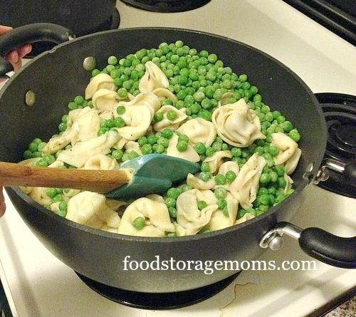 Quick And Easy Tortellini Dinner In One Hour by FoodStorageMoms