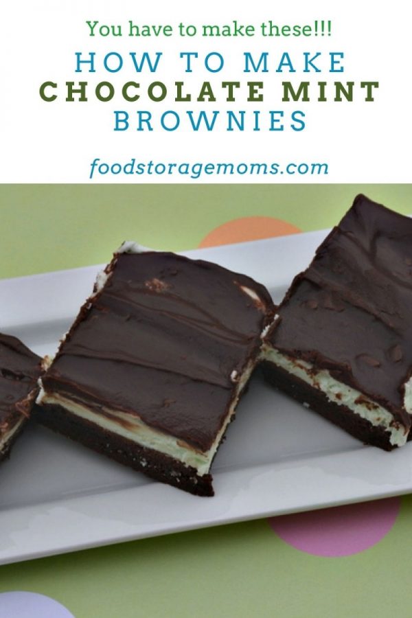 How To Make Chocolate Mint Brownies