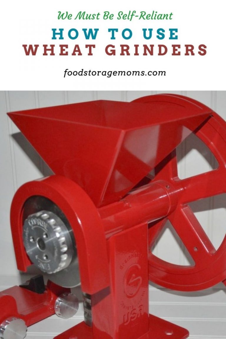 How To Use Wheat Grinders Food Storage Moms