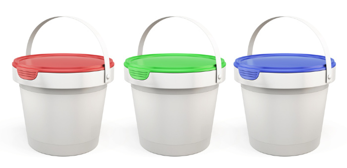 Details about   4 Litre Plastic Bucket Clear Storage Food Home Brew Arts and Crafts Kitchen Bj. 