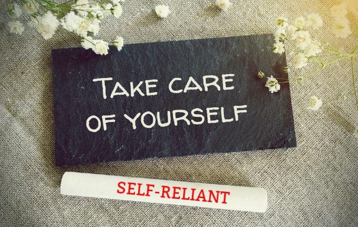 Be Self-Reliant