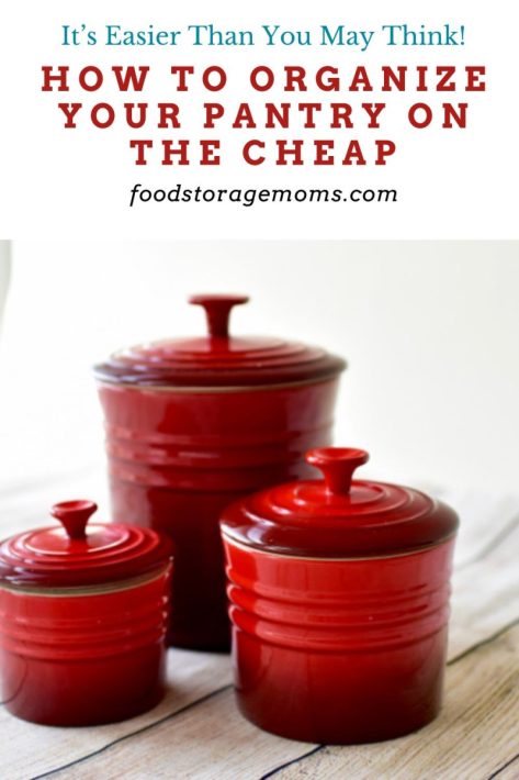 Red Kitchen Canisters