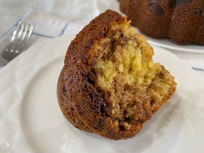 Coffee Cake on Plate