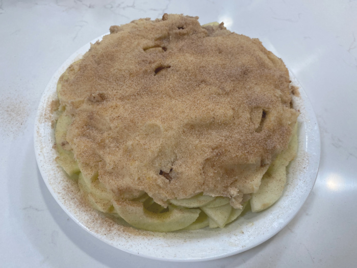 Easy Swedish Apple Pie