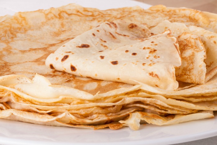 make natural yeast crepes