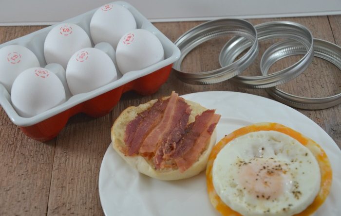 frugal breakfast sandwiches