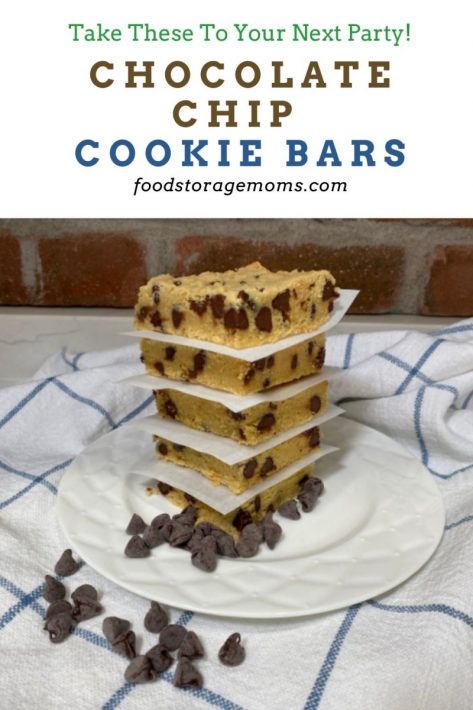 Chocolate Chip Cookie Bars