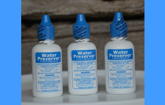 stored water safe
