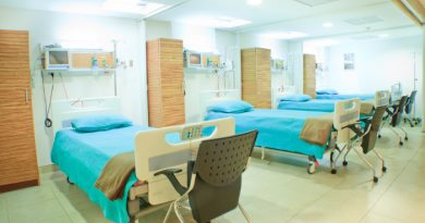 Hospital Room with Beds