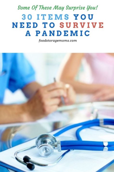 30 Items You Need To Survive A Pandemic