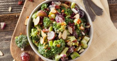 fresh broccoli salad