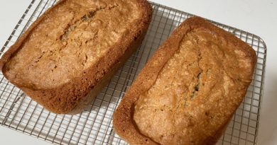 Baked Zucchini Bread