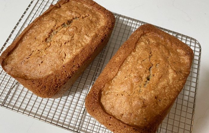 Baked Zucchini Bread