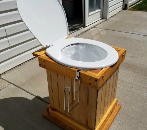 DIY emergency toilet