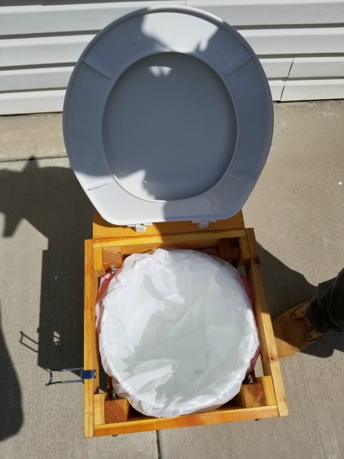 Kitty litter hotsell emergency toilet
