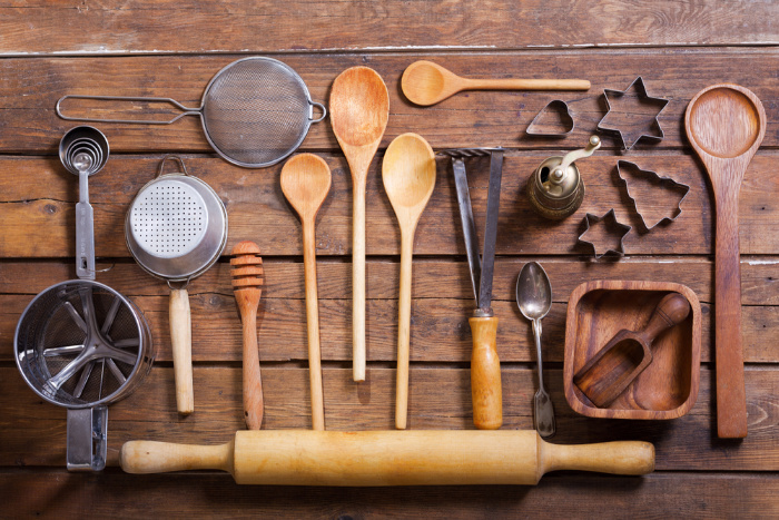 Retro Kitchen Utensil Set by Vintage Cuisine