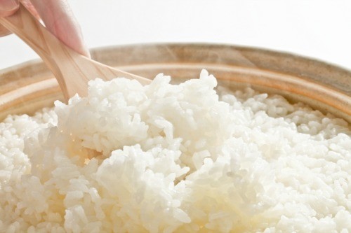 using rice