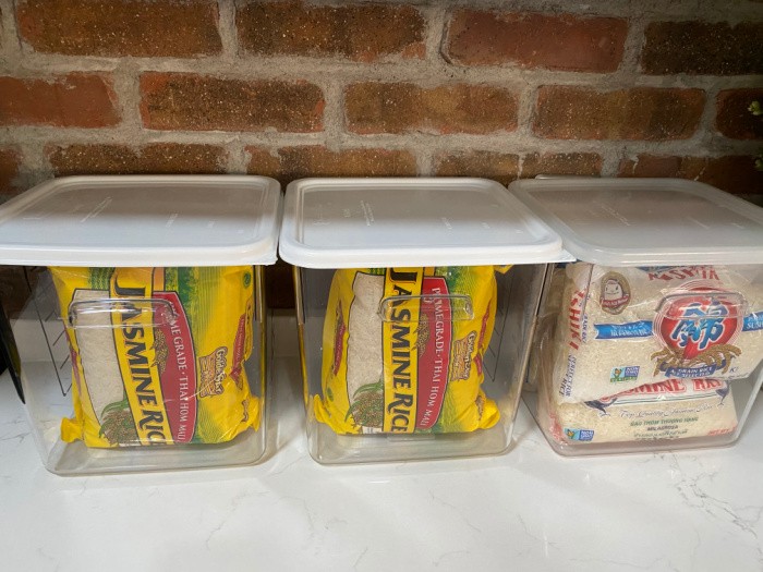 Rice in Containers