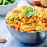 Spanish Rice in a Bowl