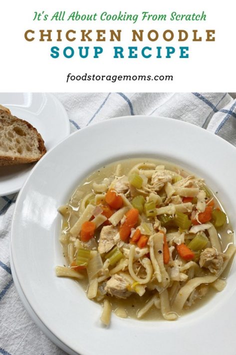 Truly Homemade Chicken Noodle Soup - Tastes Better From Scratch