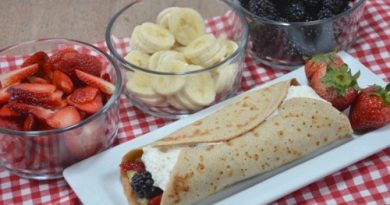 natural yeast crepes