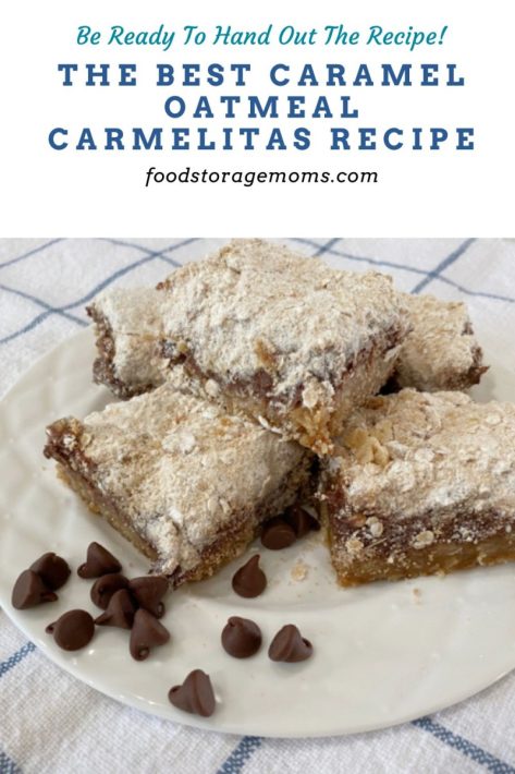 The Best Caramel Oatmeal Carmelitas Recipe