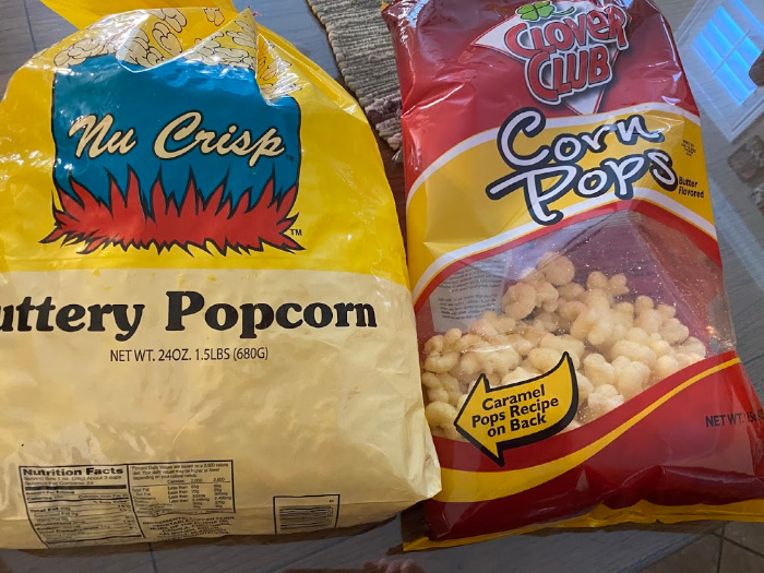 What to buy to make caramel popcorn